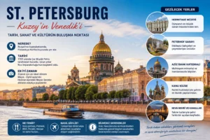 St. Petersburg Nerede? Gezilecek Yerler, Tarihi ve Bilinmesi Gerekenler