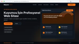 bitparoteknoloji.com: Altın Fiyatlı Web Sitesi Kuyumculara Dijital Vitrin Sağlıyor