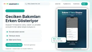 Asansorex.com Geciken Bakımları Erken Gösteriyor